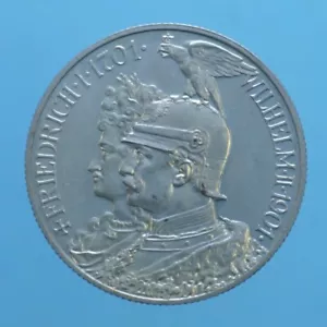 GERMANIA PRUSSIA 2 MARCHI 1901 A COIN SILVER ARGENTO COLLEZIONE NUMISMATICA - Imagen 1 de 2