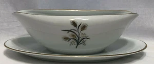 Noritake China 5852 Japan Wheatcroft Gravy Boat Vintage Mid Century Style - Picture 1 of 7