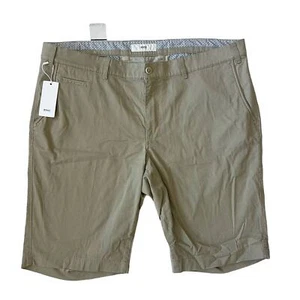 Brax Bari khakifarbene Herrenshorts Größe 42 neu mit Etikett - Bild 1 von 6