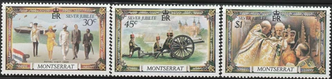 Montserrat Stamps 1977 SC# 363-365 MNH  FREE SHIP Cover