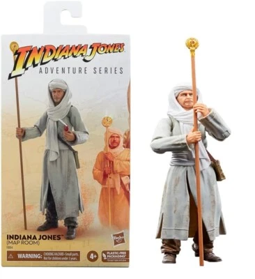 Indiana Jones Adventure Series - Indy (Map Room) Action Figure - Image 1 of 4