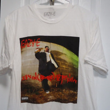 Eazy-E “It's On (Dr. Dre) 187um Killa” White Graphic T-Shirt Men's Size M - New