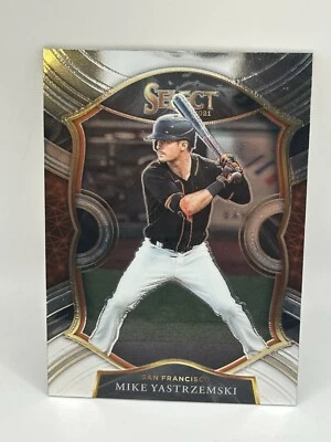 2021 Panini Select Concourse #79 Mike Yastrzemski San Francisco Giants Card - Image 1 of 3