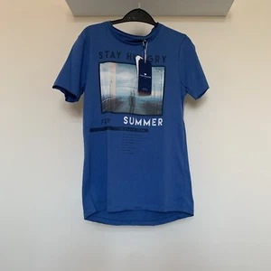 Boys Blue Tom Tailor T-shirt - Picture 1 of 4