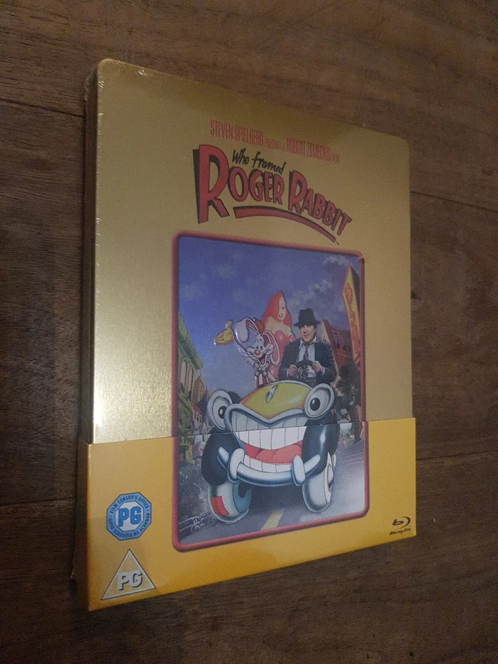 Who Framed Roger Rabbit Limited Edition UK Blu-ray Steelbook NEW SEALED  - Image 1 of 4