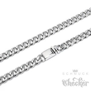 Edelstahl Panzerkette Männer Schmuck silber lang Halskette hochwertig 78cm Biker - Bild 1 von 3