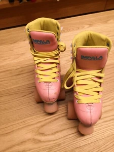 IMPALA Rollschuhe Roller Skates QUAD SKATE Rollschuh 2022 pink/yellow Rollschuhe - Bild 1 von 9