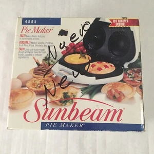 De colección 1993 RARO Sunbeam 4805 Electric Pastel Maker 101 Folleto de Recetas NUEVO CAJA ABIERTA - Imagen 1 de 10