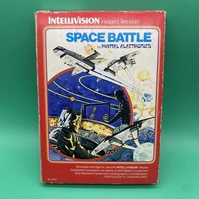 Space Battle Mattel Intellivision 1979 Video Game Complete in Box - Image 1 of 4