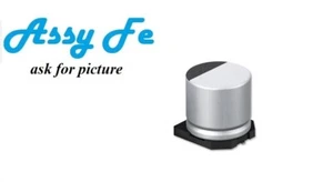 5 pcs x 100uF 35V  CAPACITOR ALUMNIUM SMD CONDENSADOR  100 MICROFARADIOS - Bild 1 von 1