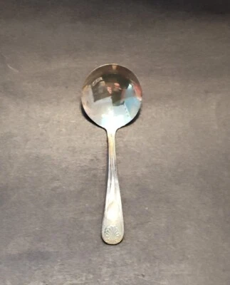 WA (William Adams) Sheffield England Cucharón Crema ~ Cuchara Pequeña Plateada  Foto 1 de 4