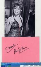 Anne Jackson vintage signed card AFTAL#145