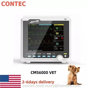 EE. UU. VETERINARIO VETERINARIO MONITOR DE PACIENTES UCI signos vitales animal máquina cardíaca, Fedex - Imagen 1 de 13