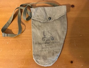 NON-COMBATANT Original WW2 WWII US M1A2-1-1 Gas Mask Bag Adult Medium Free Ship - Picture 1 of 6