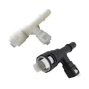 2Pcs For 00-14 Chevrolet Tahoe Cadillac Escalade Heater Inlet Hose Tee Connector - Picture 1 of 6