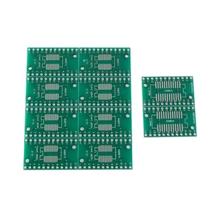 10pcs Scheda Adattatore SOP24 SSOP24 TSSOP24 17,78x30,48mm SMD a DIP Test PCB - Foto 1 di 6