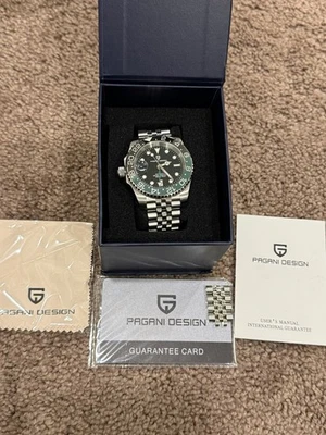 PAGANI DESIGN PD-1662 Men's Watch Automatic GMT. Seiko NH34 Movement - Image 1 of 4