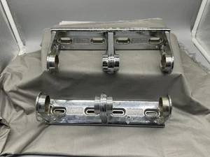 Vintage Scott Double Toilet Paper Roll Holder - Commercial Industrial set of 2 - Picture 1 of 5