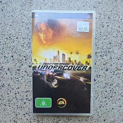 Need for Speed Undercover Sony PSP With Manual 2008 Region 4 - Image 1 of 4