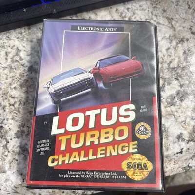 Lotus Turbo Challenge (Sega Genesis, 1992) - Image 1 of 3