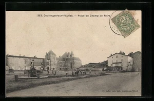 AK Coulonges-sur-l ́Autize, Place du Champ de Foire 1907 - Bild 1 von 2