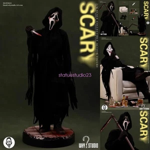 WHY STUDIO WS015 Scream 1/6 Scale Action Figure Model Collectible Toy Box Gift - Picture 1 of 8