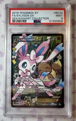 Sylveon EX (Full Art) RC32-32 Generations: Radiant Collection Holo PSA 9 - Image 1 of 2