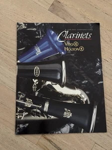 Vintage Leblanc Francia: Catalogo Clarinetto Vito Holton Raro - Foto 1 di 6