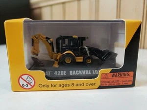 2007 Cat 420E Backhoe Loader Diecast Norscot Construction Mini W/ Case New n Box - Picture 1 of 17