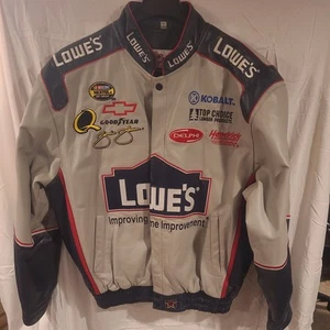 Jimmie Johnson #48 Lowes Vintage Racing Jacket "Chase Authentics" Mens Size XL - Picture 1 of 6