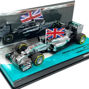 Modellino F1 Minichamps 1/43 Mercedes AMG Petronas W05 Winner Abu Dhabi GP 20... - Foto 1 di 6
