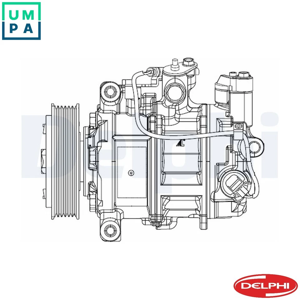 COMPRESSOR AIR CONDITIONING CS20504 FOR BMW 1/F20/3/F3 N13B16A 1.6L 4cyl 1 F20 - Image 1 of 4
