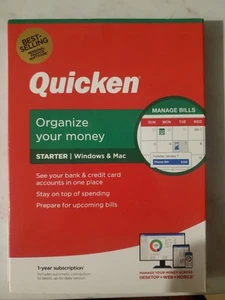 Quicken Gérer les factures / Organiser votre argent pour Windows 10, 8.1 et 8 UNIQUEMENT - Photo 1/1