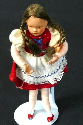 Miniatura 3 1/2" Shackman Posable Muñeca Judy Garland Dorothy? ¿Mago de Oz? Foto 1 de 4