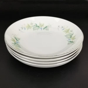 Fashion Manor Vineyard Set of 4 Coupe Soup Bowls 7.75" Vintage Japan, Nuts Salad - Picture 1 of 19