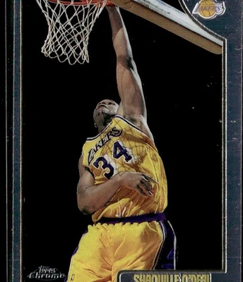1998-99 Topps Chrome Shaquille O'Neal HSC - Image 1 of 2