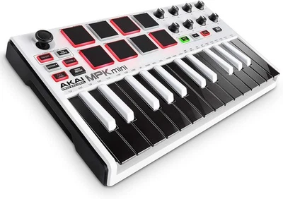 AKAI Professional MPK Mini MKII - 25 Key USB MIDI Keyboard Controller, NEW - Image 1 of 4
