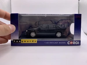 Vanguards Corgi 1:43 Vauxhall Cavalier Mk3 Turbo Diamond Nero VA13106A - Foto 1 di 6