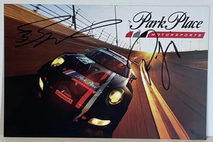 Park Place Motorsports Signed #73 Porsche 911 Hero Card IMSA Bergmeister Lindsey - Picture 1 of 2