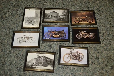 ★★LOT OF 8 1910'S HARLEY DAVIDSON TRADING CARDS-X8D 11E J TWIN 535 SINGLE - Image 1 of 2