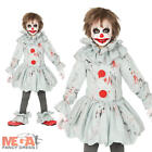 Kids Bad Clown Boys Killer Circus Halloween Vintage Fancy Dress Childs Costume 