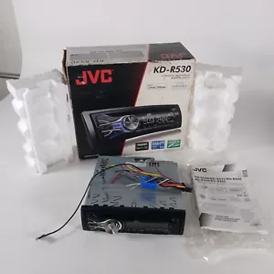 JVC KD-R530 CD Mp3 Usb Aux Car Audio Receiver W/Detach Face - Picture 1 of 12