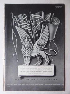7/1945 PUB ROTOL GLOUCESTER PROPELLERS WWII FIGHTING FORCES ORIGINAL AD - Imagen 1 de 1