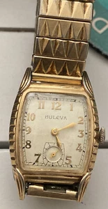 Vintage BULOVA A9 Unisex Manual Watch -Runs -stops need servicing See Pictures - Picture 1 of 6