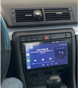 Android Apple CarPlay Car Stereo Radio GPS Wifi For Audi A4 2002-2008 Player - Picture 1 of 13