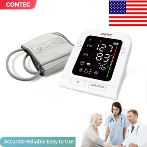 CONTEC Full Automatic Digital Arm Blood Pressure Monitor,Sphygmomanometer,adult - Picture 1 of 12