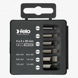 Felo Profi Bit-Box 6 Bits x 50 mm - geschlitzt - Bild 1 von 1