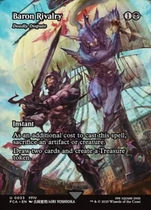 Baron Rivalry x1 1x Showcase Final Fantasy FCA NM MTG - Picture 1 of 1
