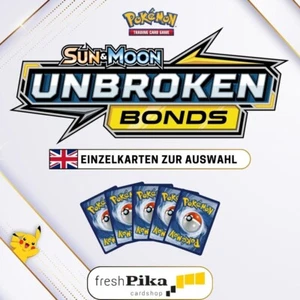 Pokemon - S&M Unbroken Bonds - English 🇬🇧 Einzelkarten zur Auswahl - Bild 1 von 83