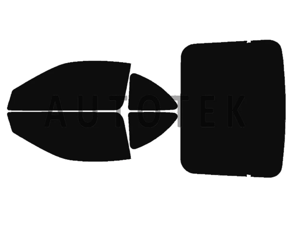 Película precortada para ventanas laterales cualquier pantalla de tinte para Nissan 300ZX cupé 2+2 1990-1996 Foto 1 de 4